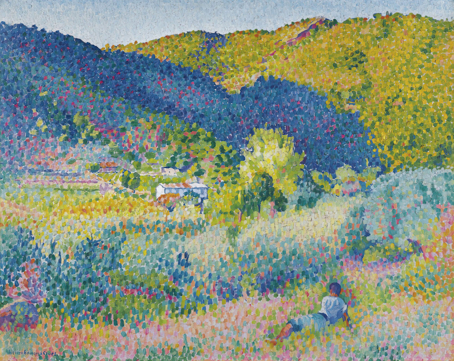 Paysage De La Chaine Des Maures