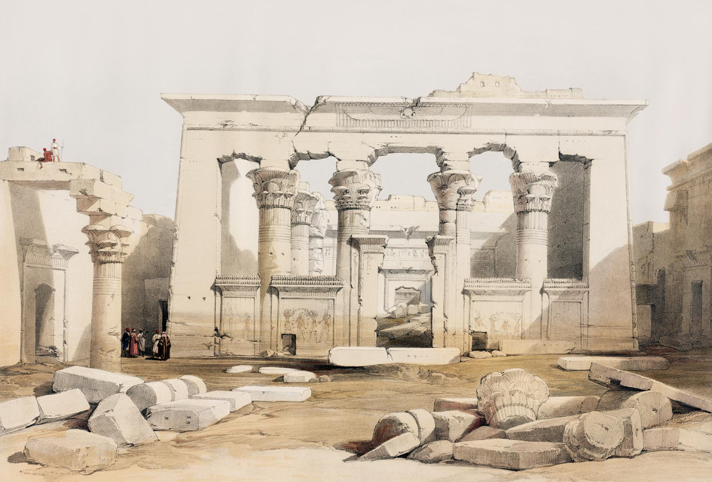 Portico of the Temple of Kalabshi