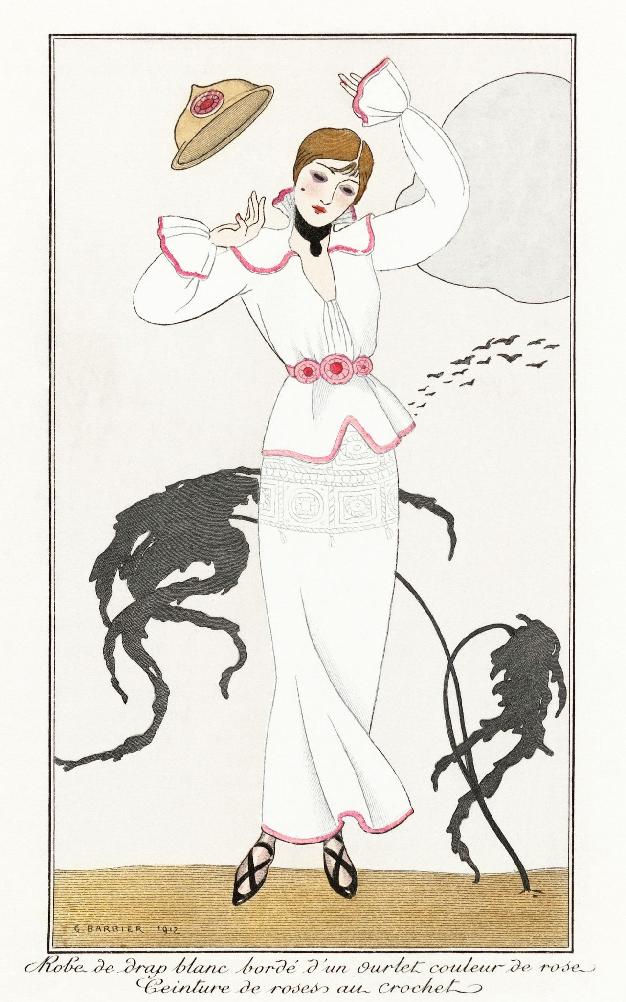 Robe de Drap Blanc