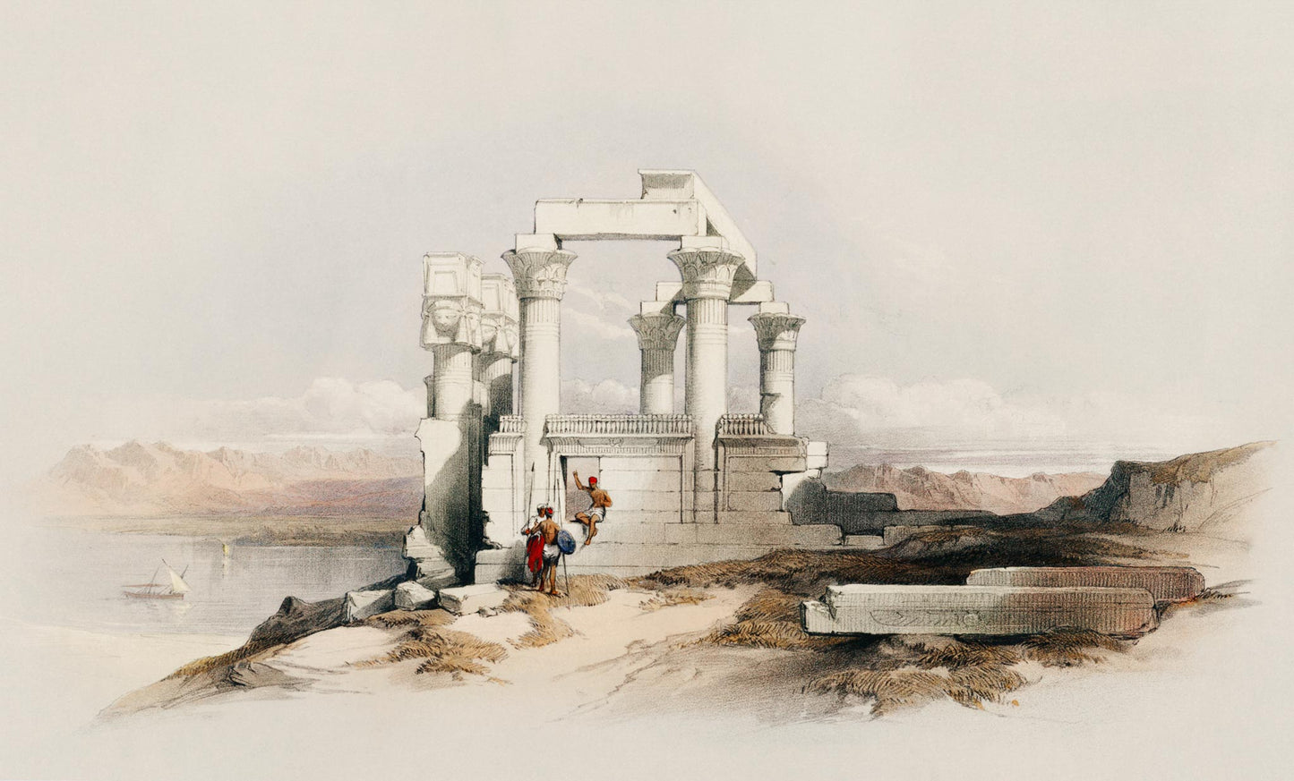 Ruins of the Temple of Kardeseh Nubia