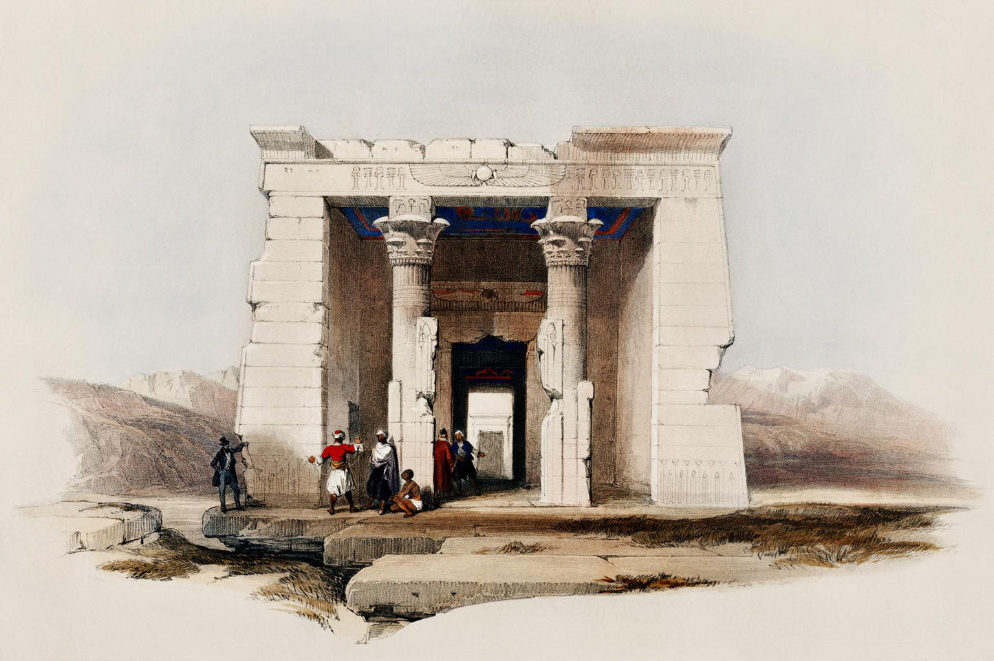 Temple of Dandour (Dendur) Nubia