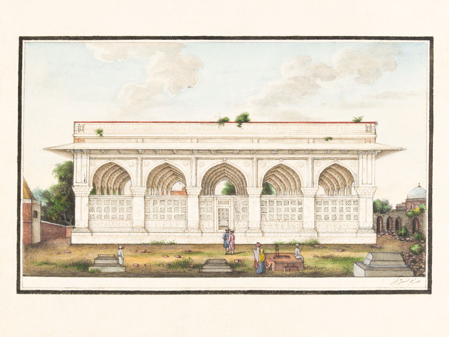 The Chausath Khambha, Delhi