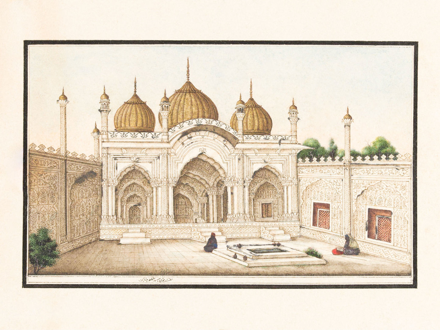 The Moti Masjid, Delhi