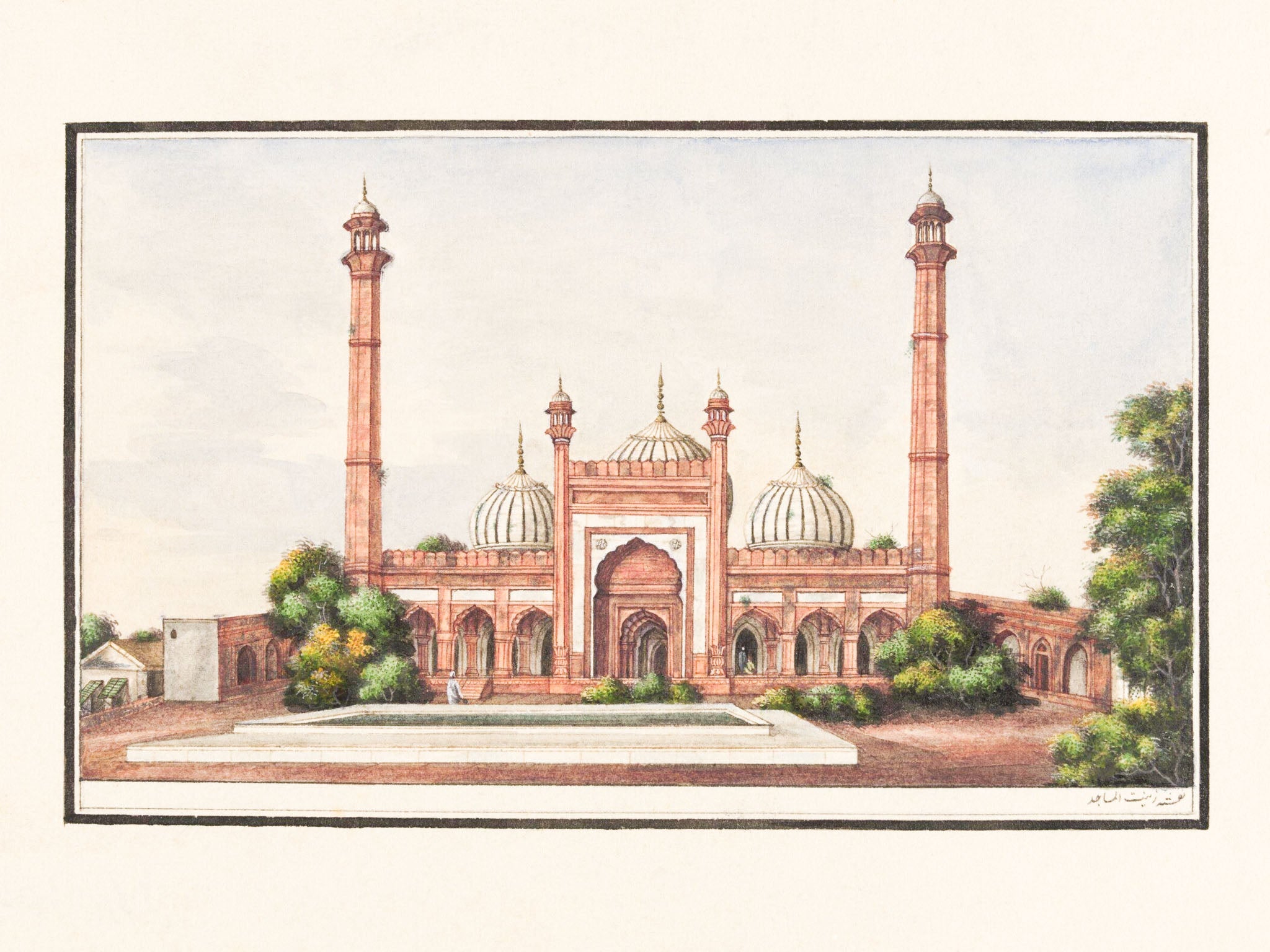 The Zinat al-Masjid, Daryaganj, Delhi