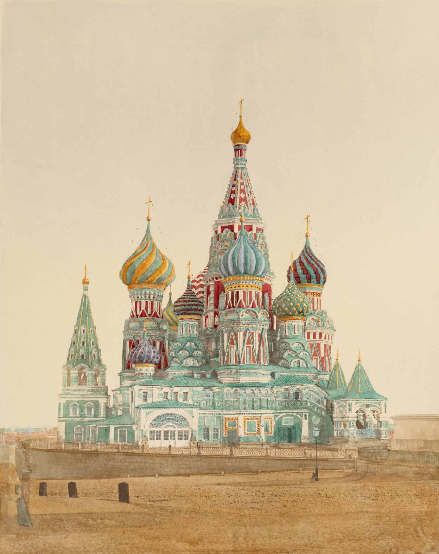 Tserkov’ Vasiliia Blazhennago