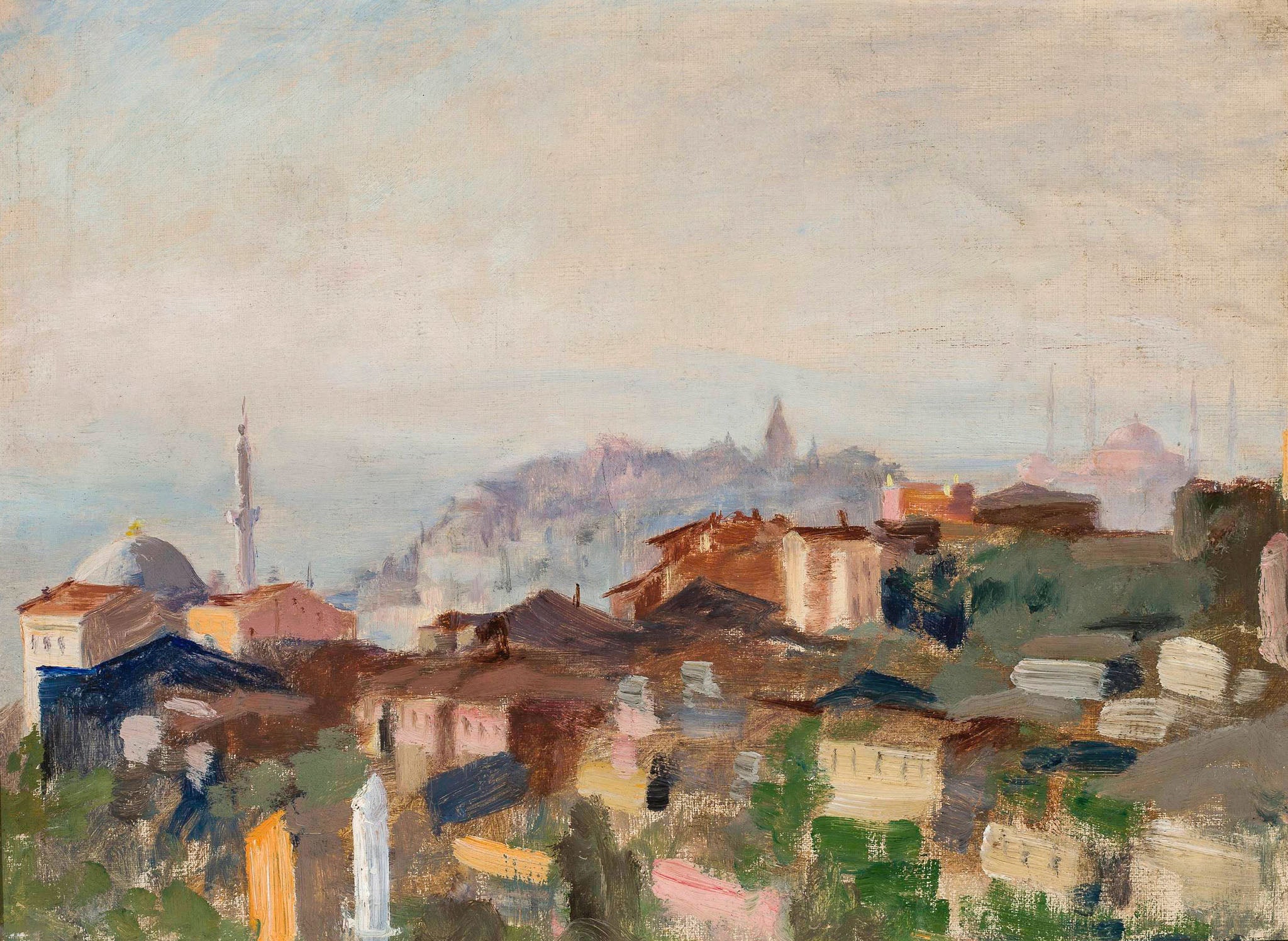 View of Punta del Seraglio. From the journey to Constantinople