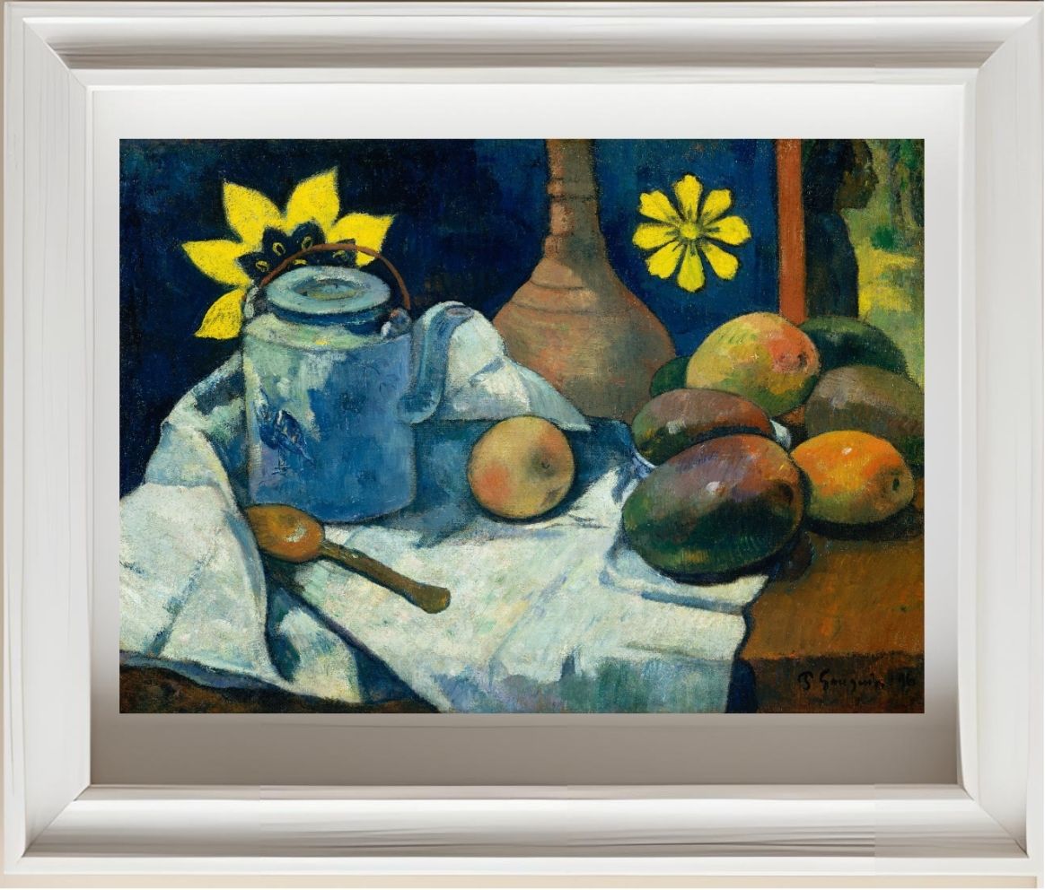 Still Life with Teapot and Fruit