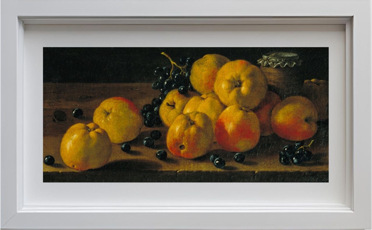 Still Life with Apples, Grapes and a Pot of Jam (18th century)