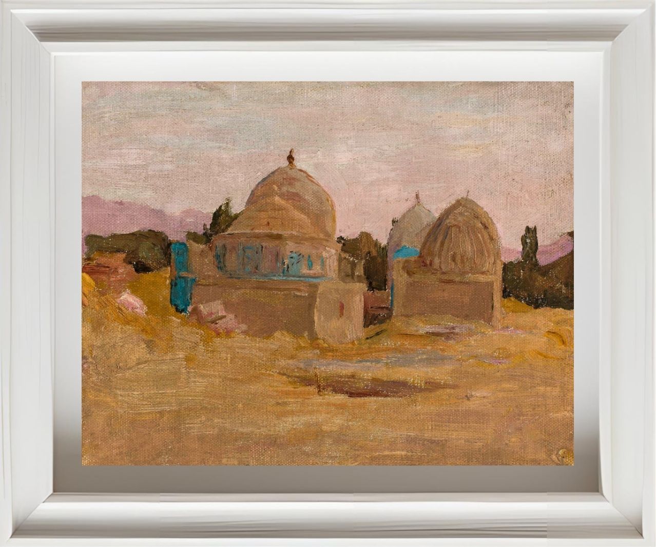 Samarkand – Shah-i-Zinda mosque From the journey to Turkestan