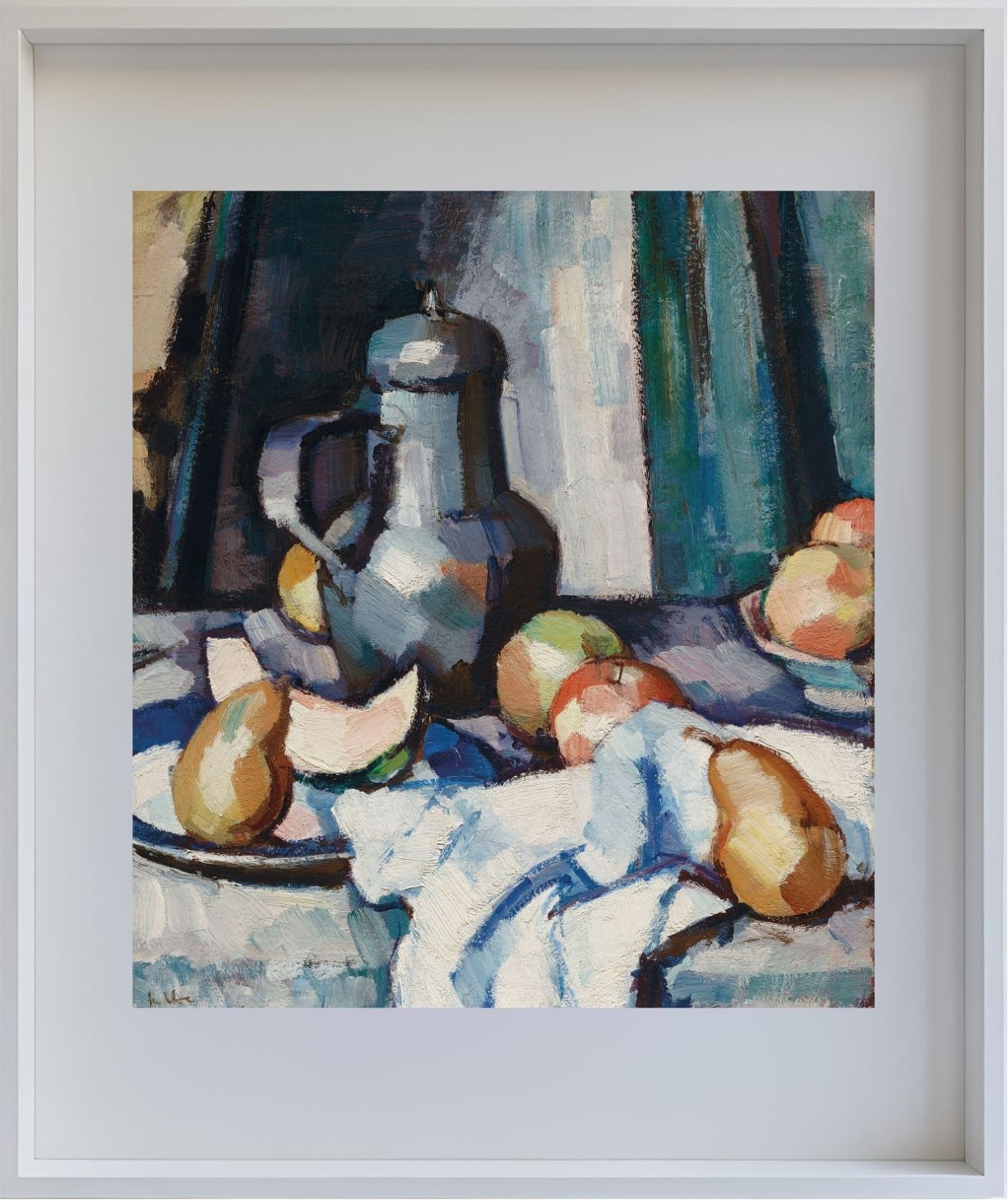 Apples and Pewter Pot