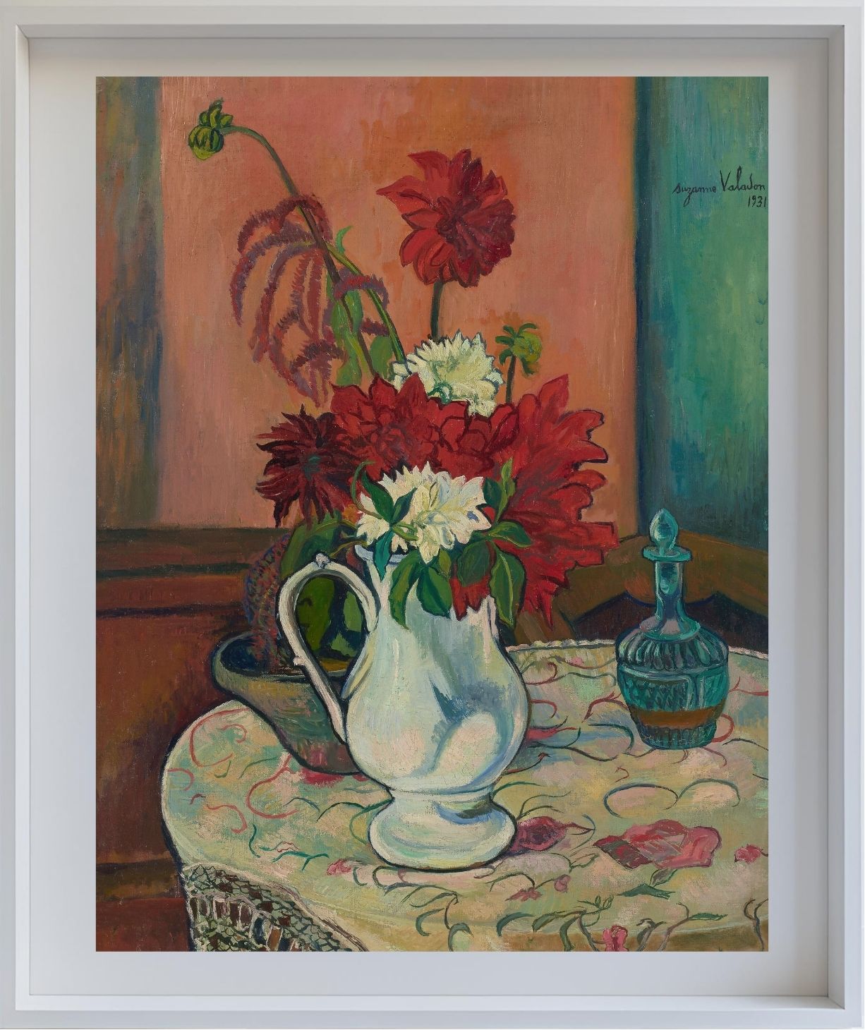 Nature morte au vase de fleurs