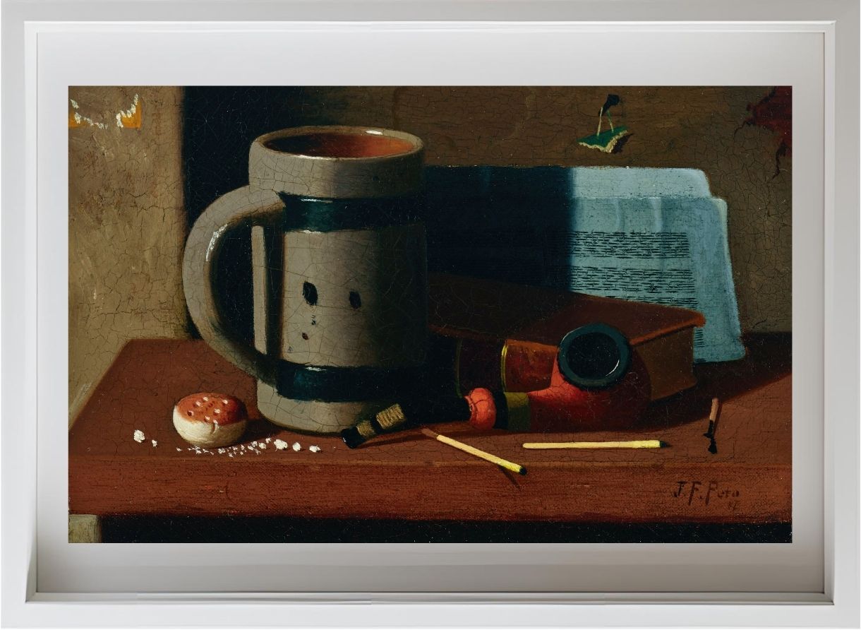 Tankard, Pipe, Matches and Biscuit