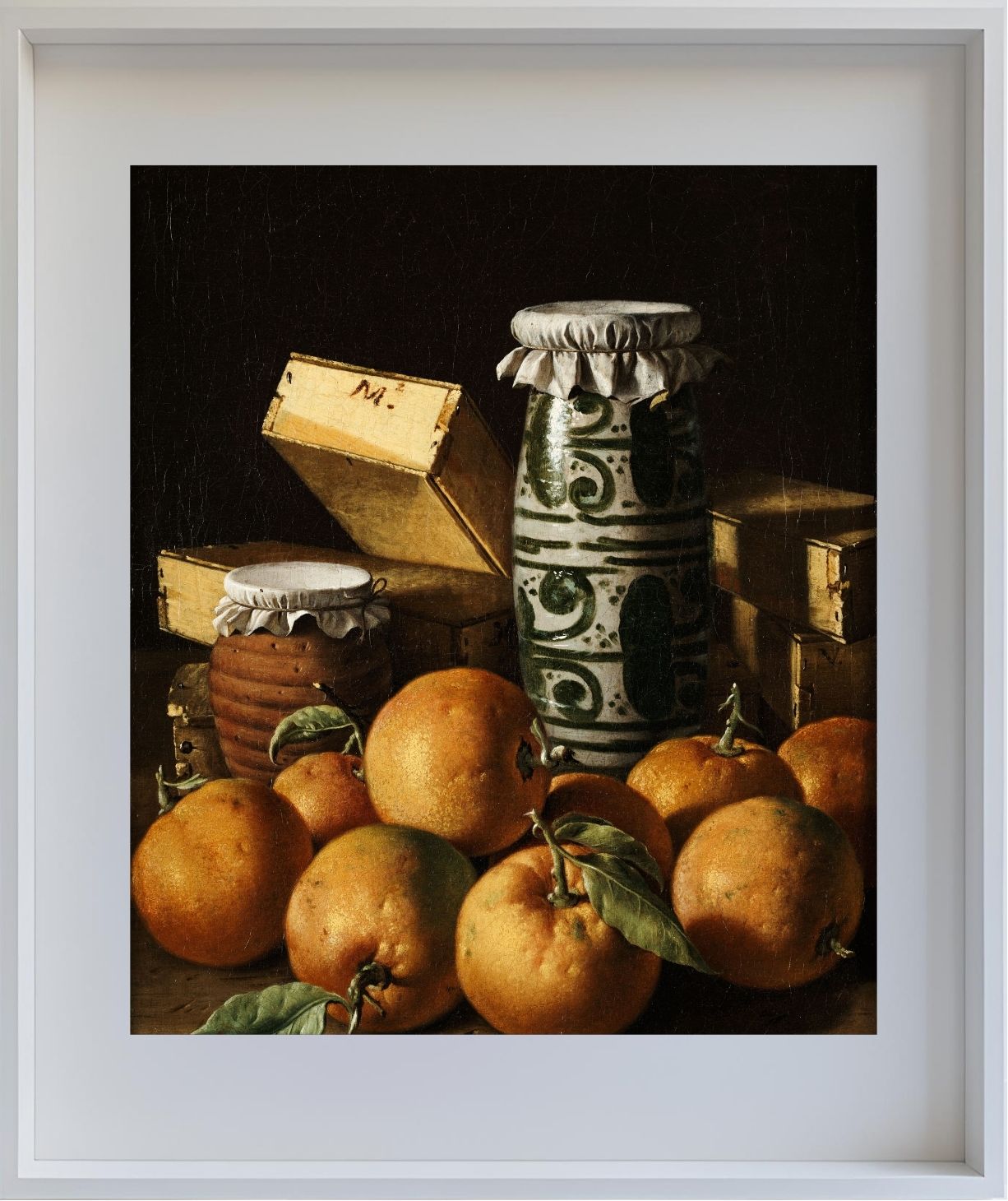 Still Life with Oranges, Jars, and Boxes of Sweets (c.1760)