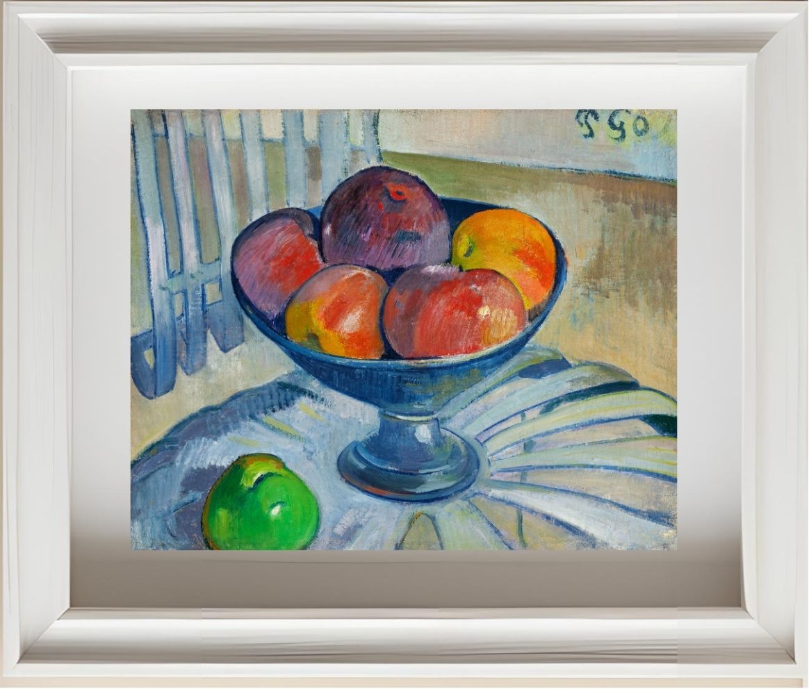 Fruit Dish on a Garden Chair