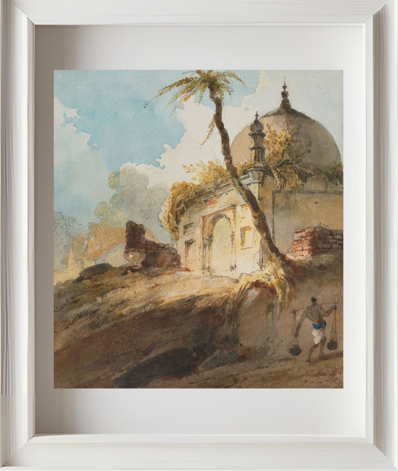 Ruined mausoleum in North India