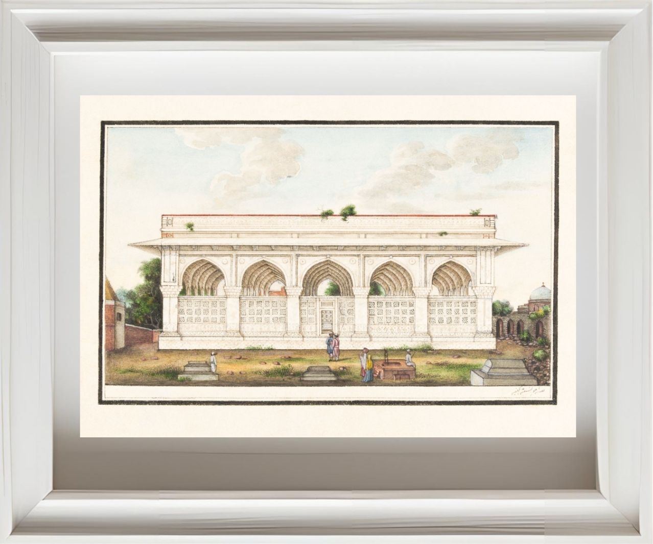 The Chausath Khambha, Delhi