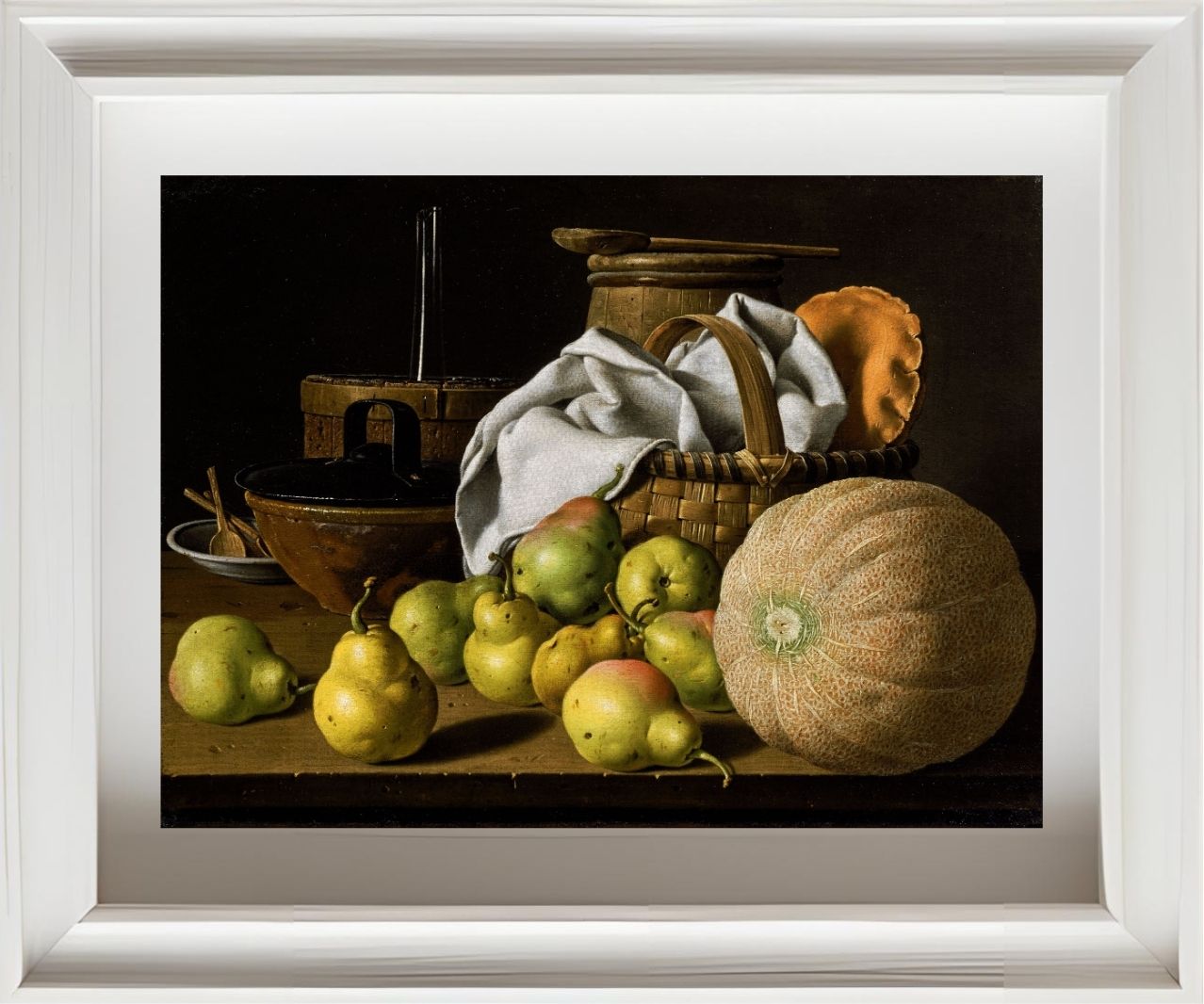 Still Life with Melon and Pears (c.1772)