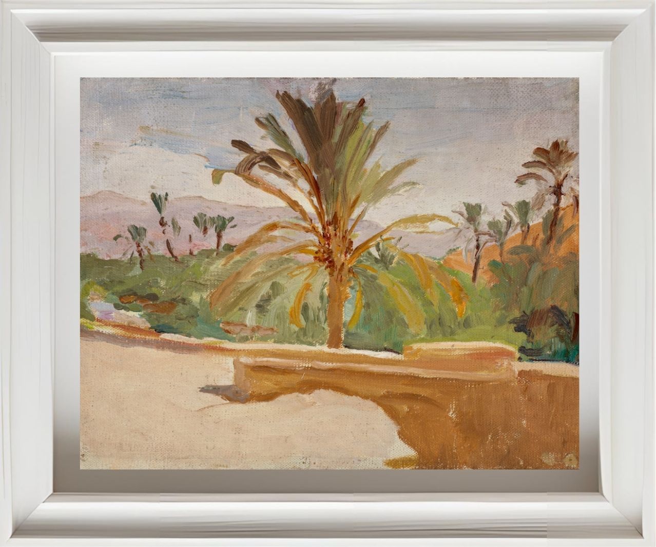 Biskra (Oasis with Palm Trees)
