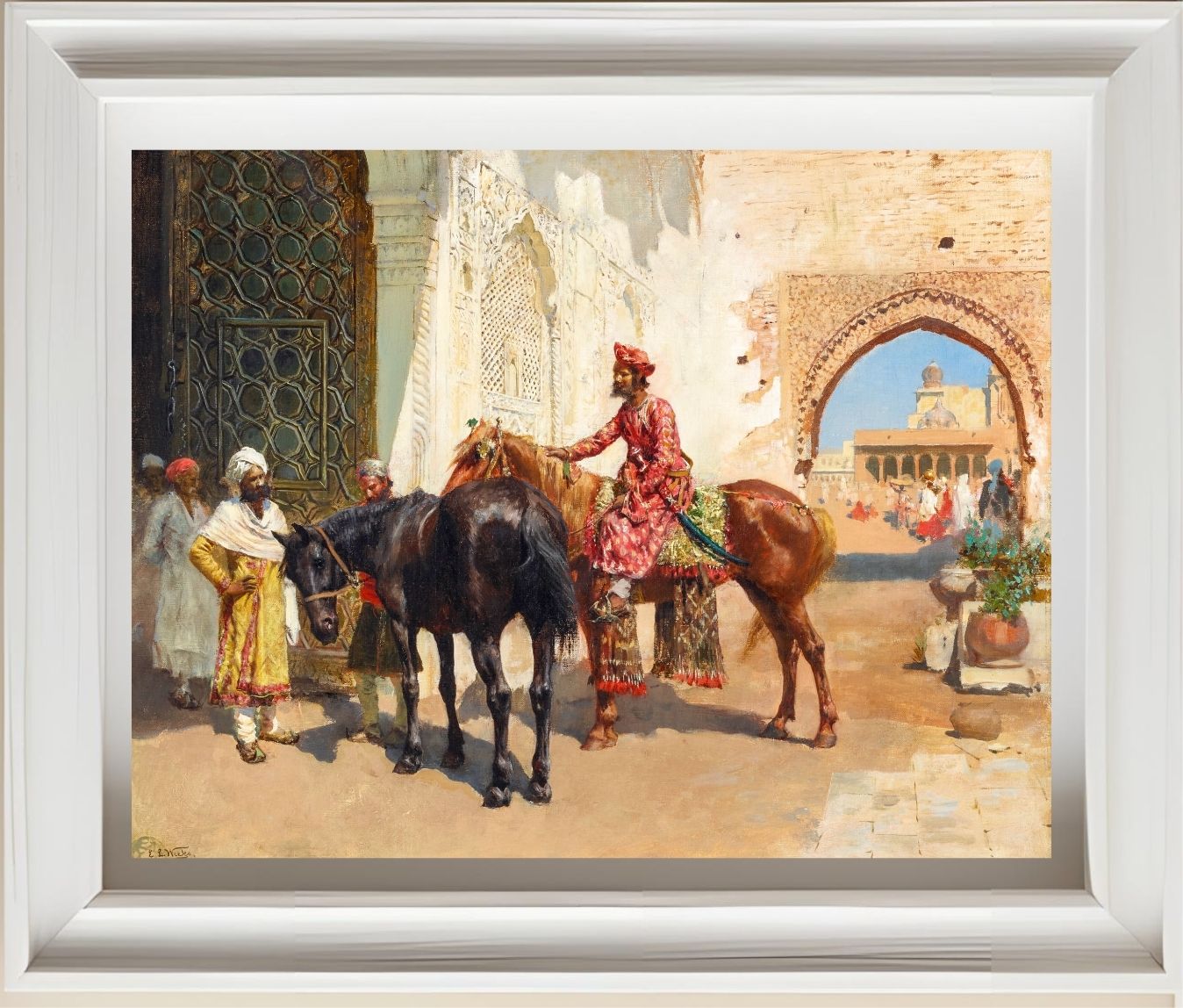 Persian Horse Seller, Bombay