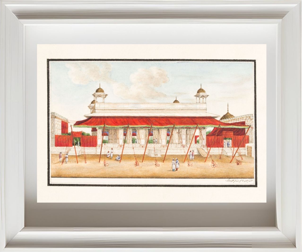 The Diwan-i Khas, in the Royal Palace, Delhi