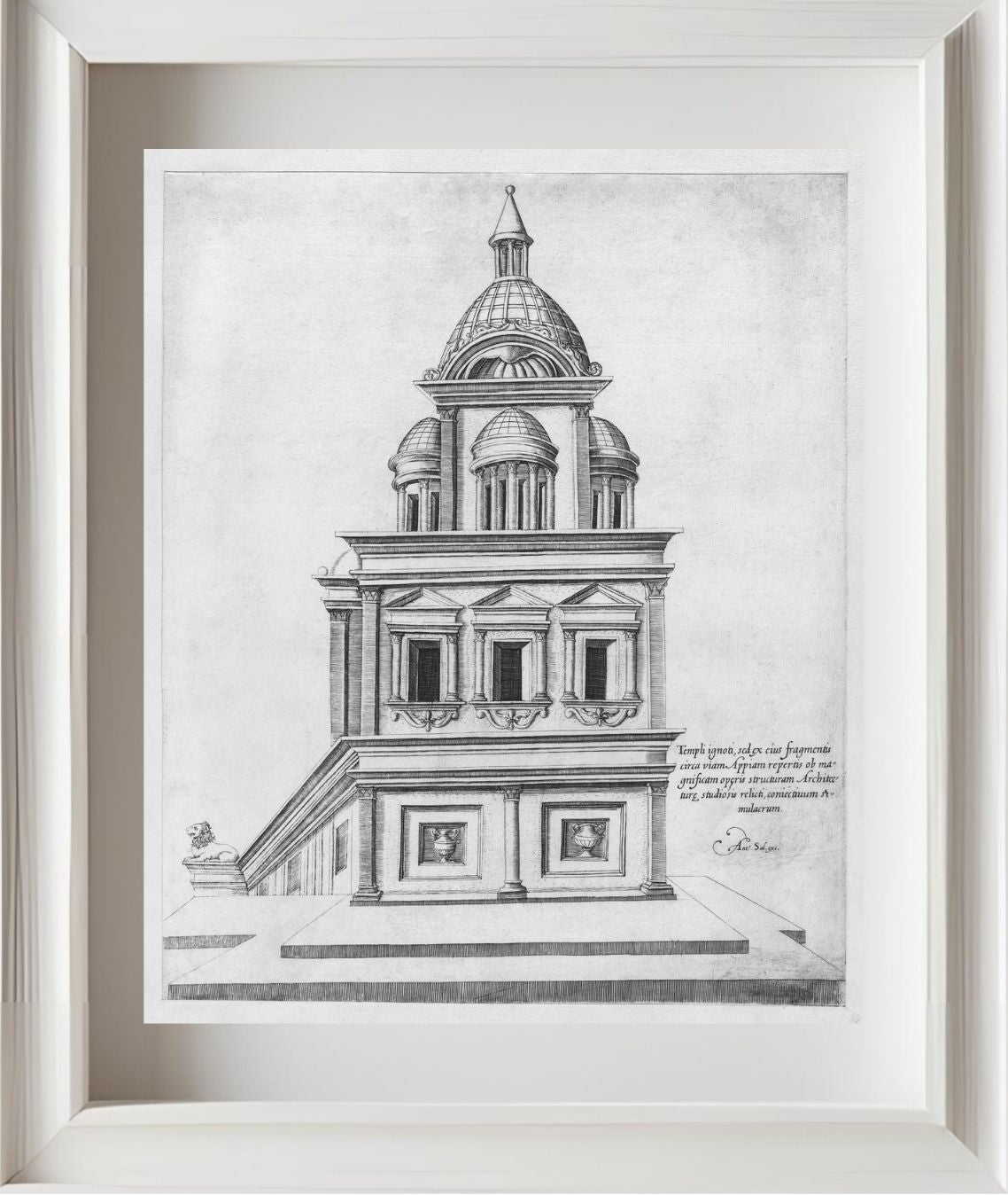 Temple near the Appian Way
