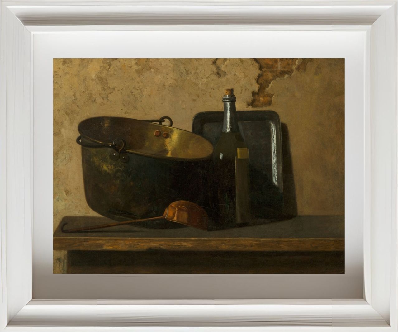 Wine and Brass Stewing Kettle (Preparation of French Potage)