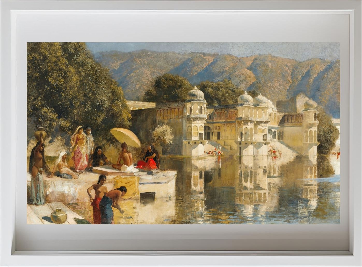 Lake at Oodeypore, India (2)