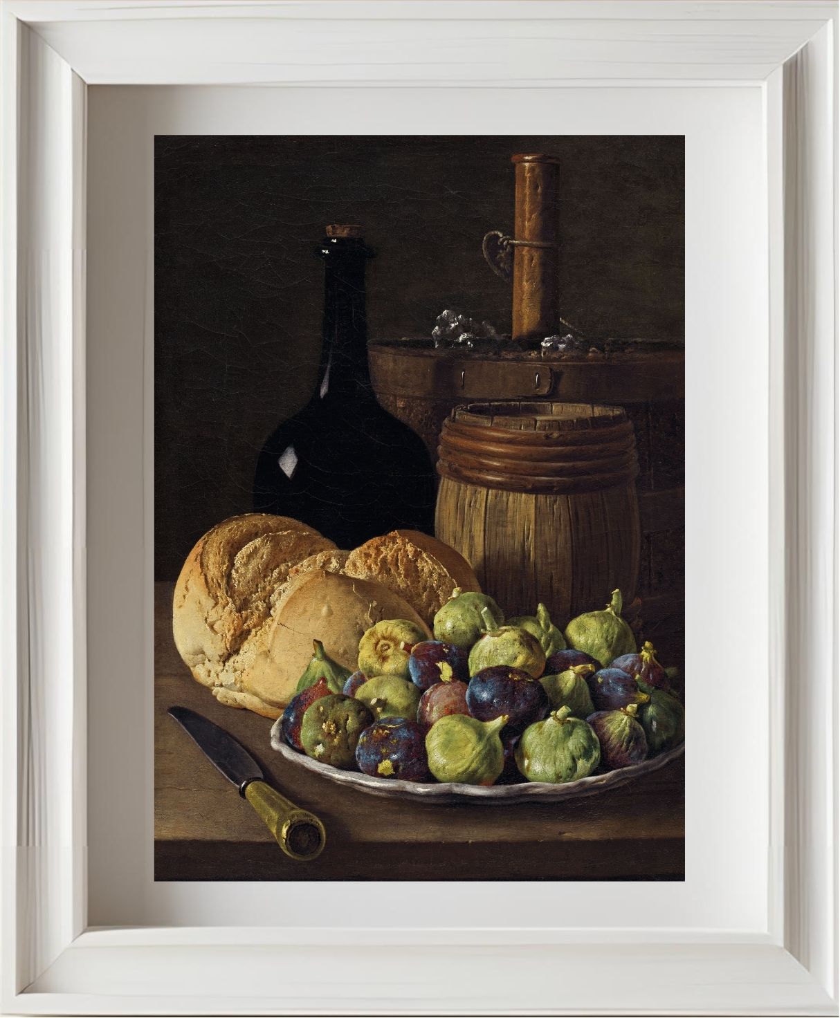 Still Life with Figs and Bread (c. 1770)