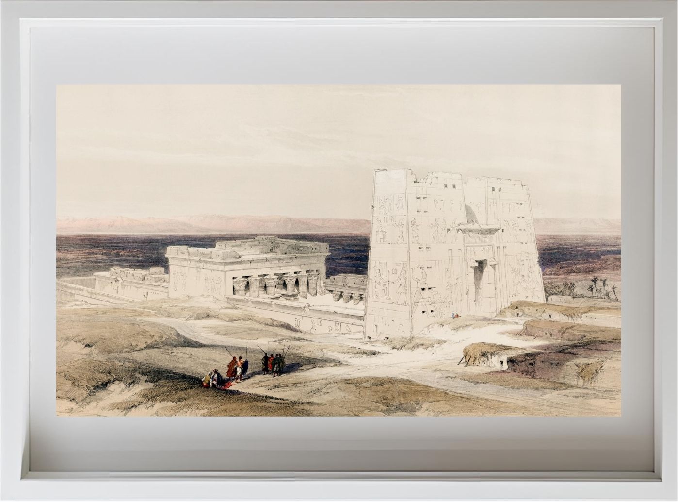 Temple of Edfou ancient Appolinopolis in upper Egypt