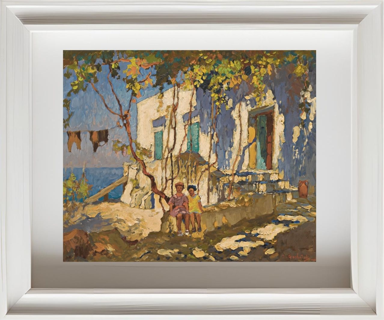 Resting in the Shade - Capri