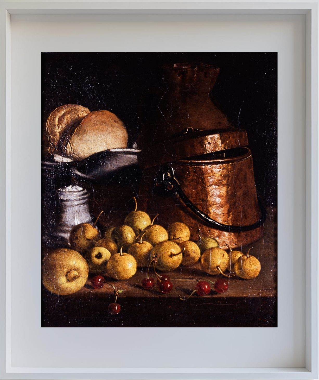 Still Life with Fruits and Cooking Utensils (c.1760)