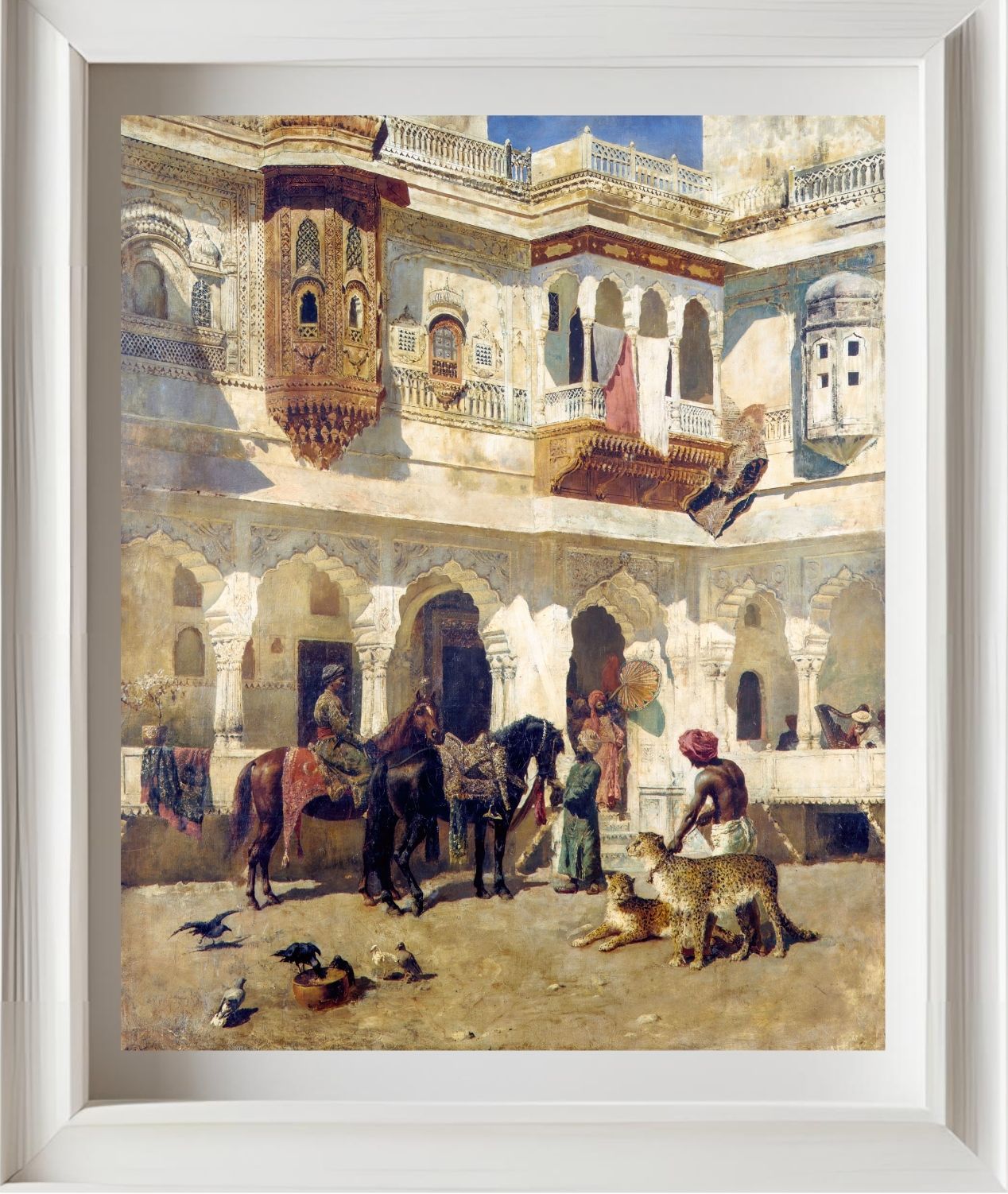 The Rajah Starting on a Hunt
