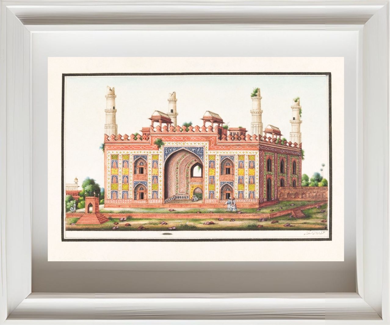 Entrance gatehouse to Akbar's mausoleum, Sikandra