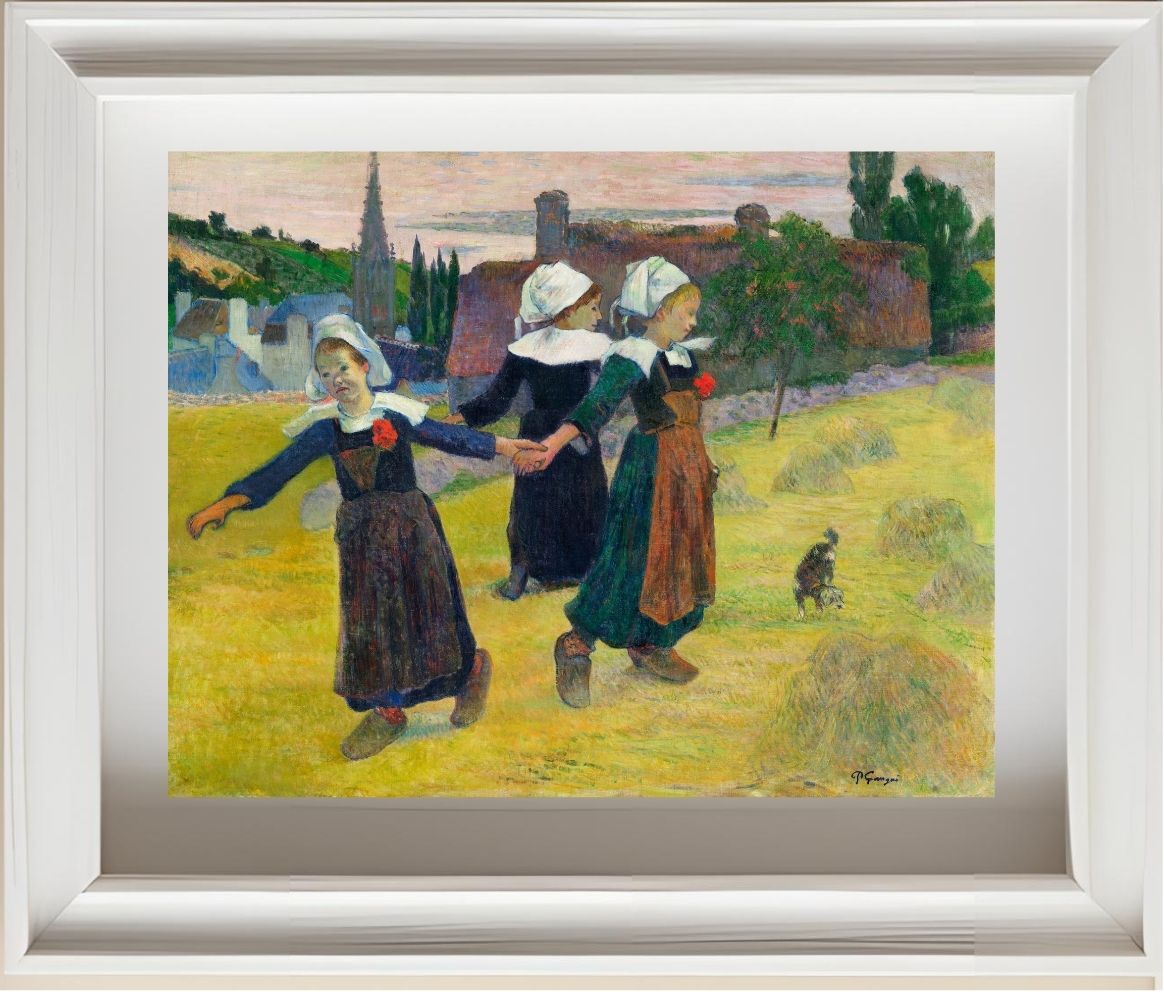Breton Girls Dancing