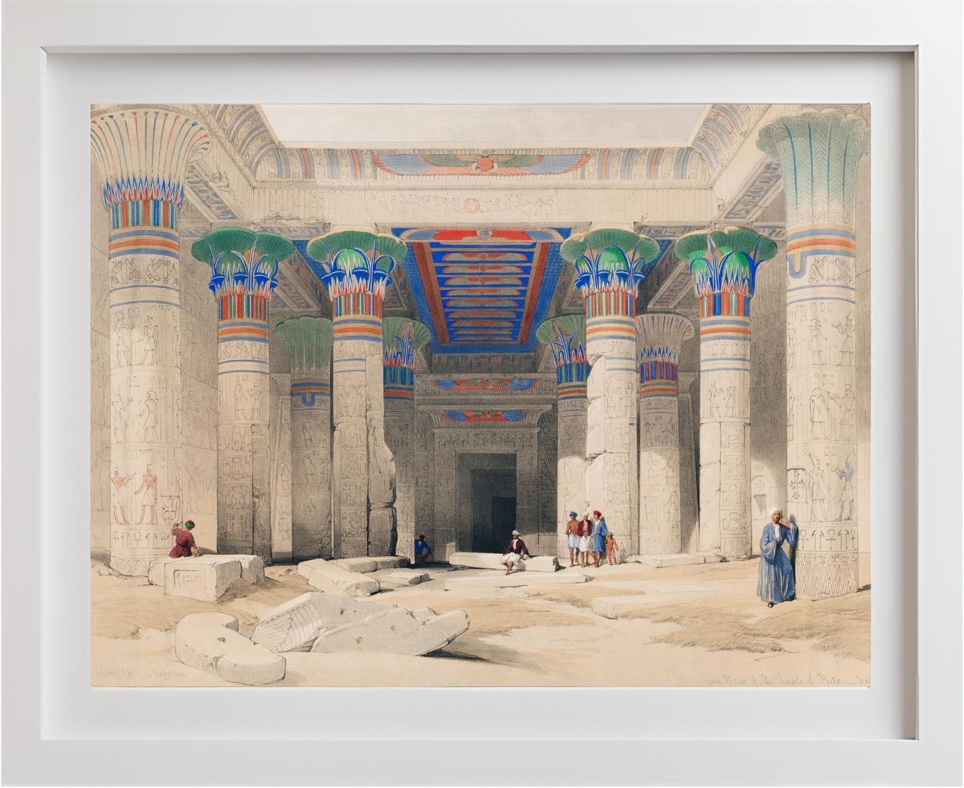Grand Portico of the Temple of Philae Nubia