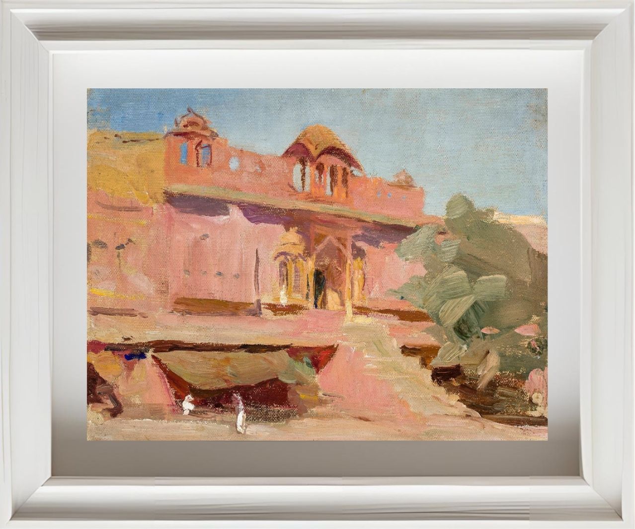 Jaipur – buildings. From the journey to India
