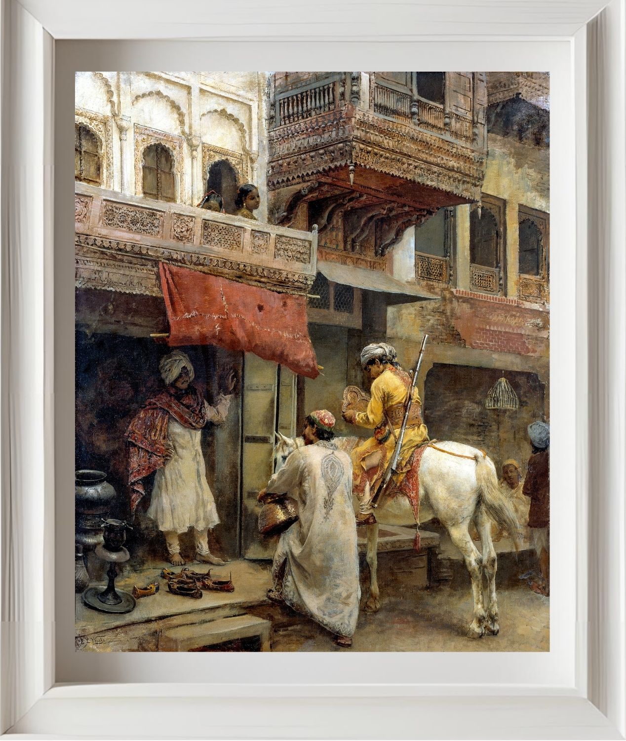 Street Scene in India