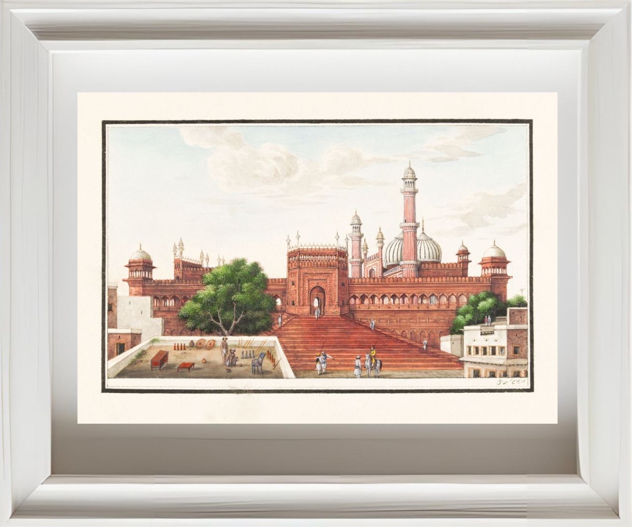 The Jami Masjid, Delhi (north side)