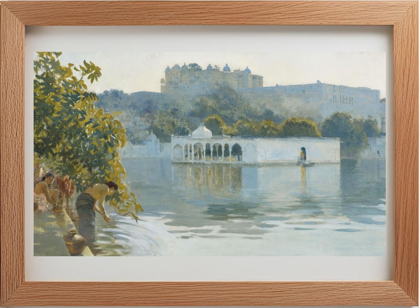 Lake At Oodeypore, India