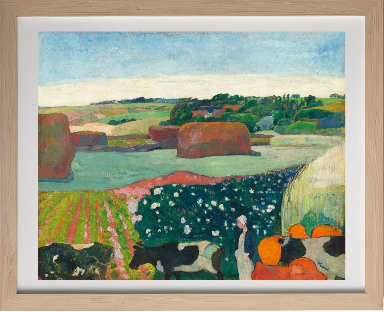 Haystacks in Brittany