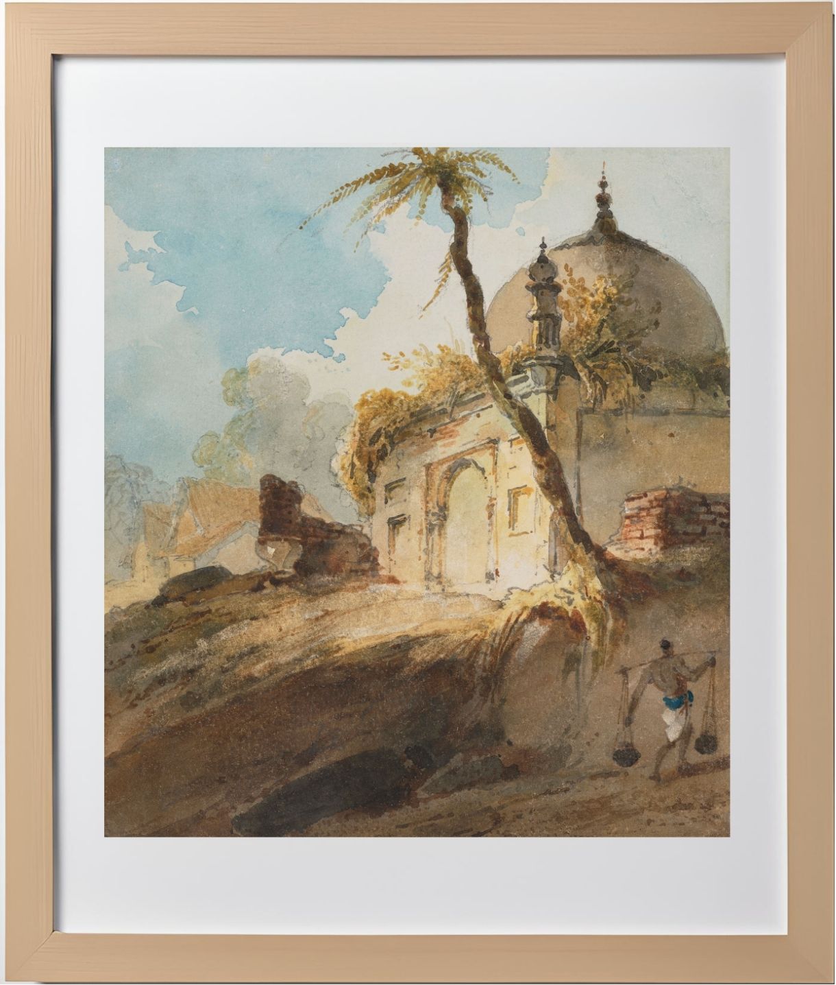Ruined mausoleum in North India