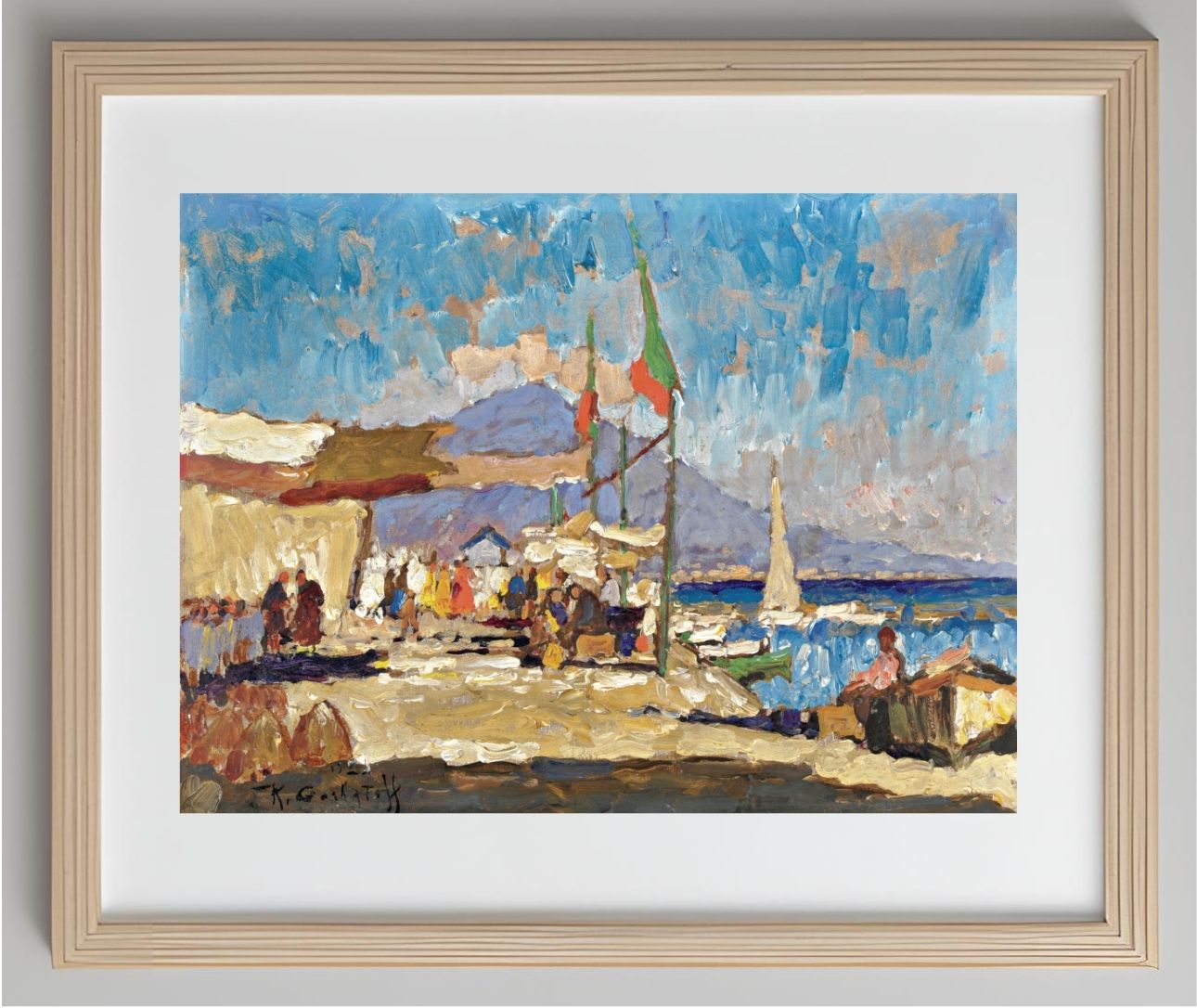 View Of Naples