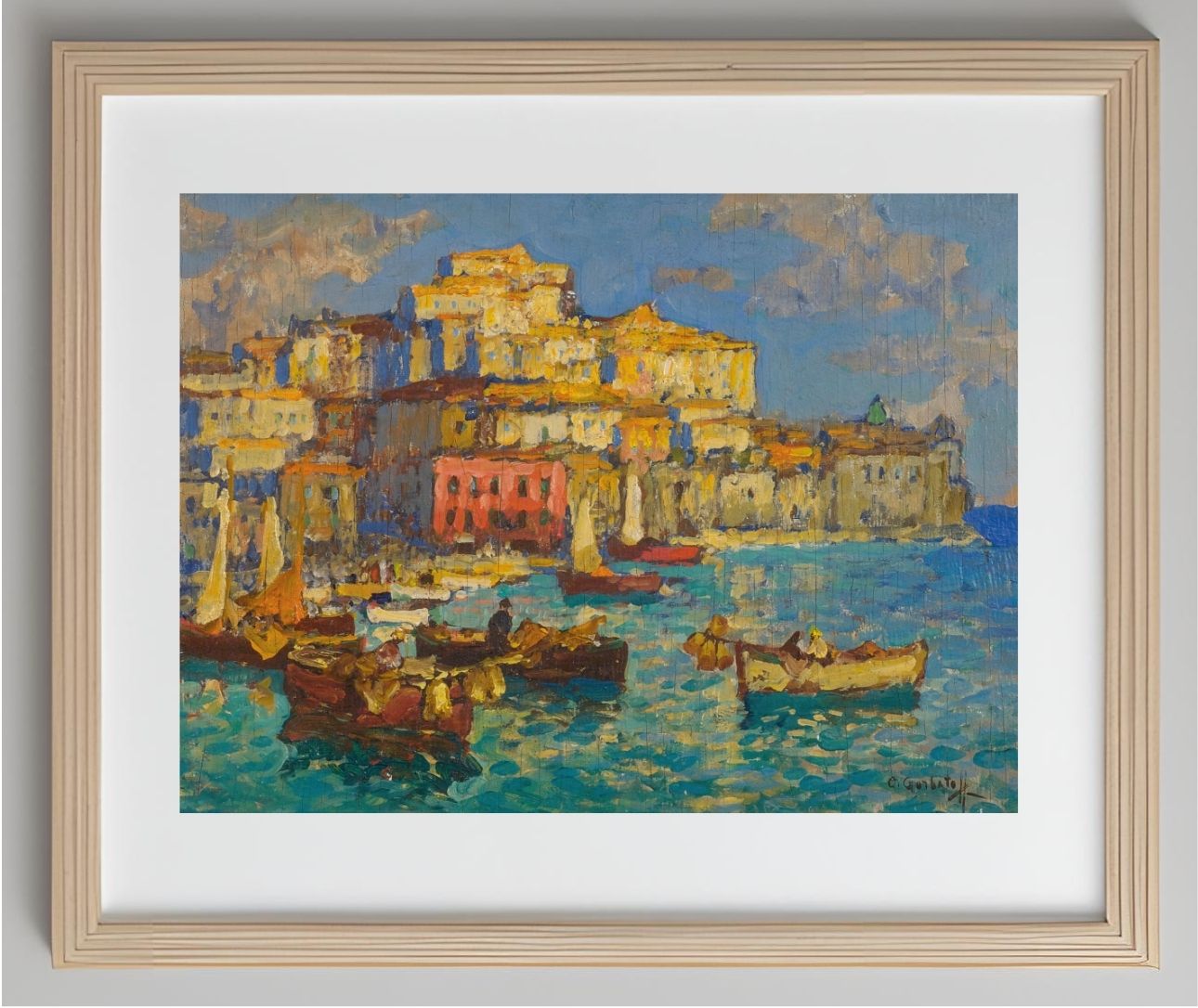 The Harbour At Naples