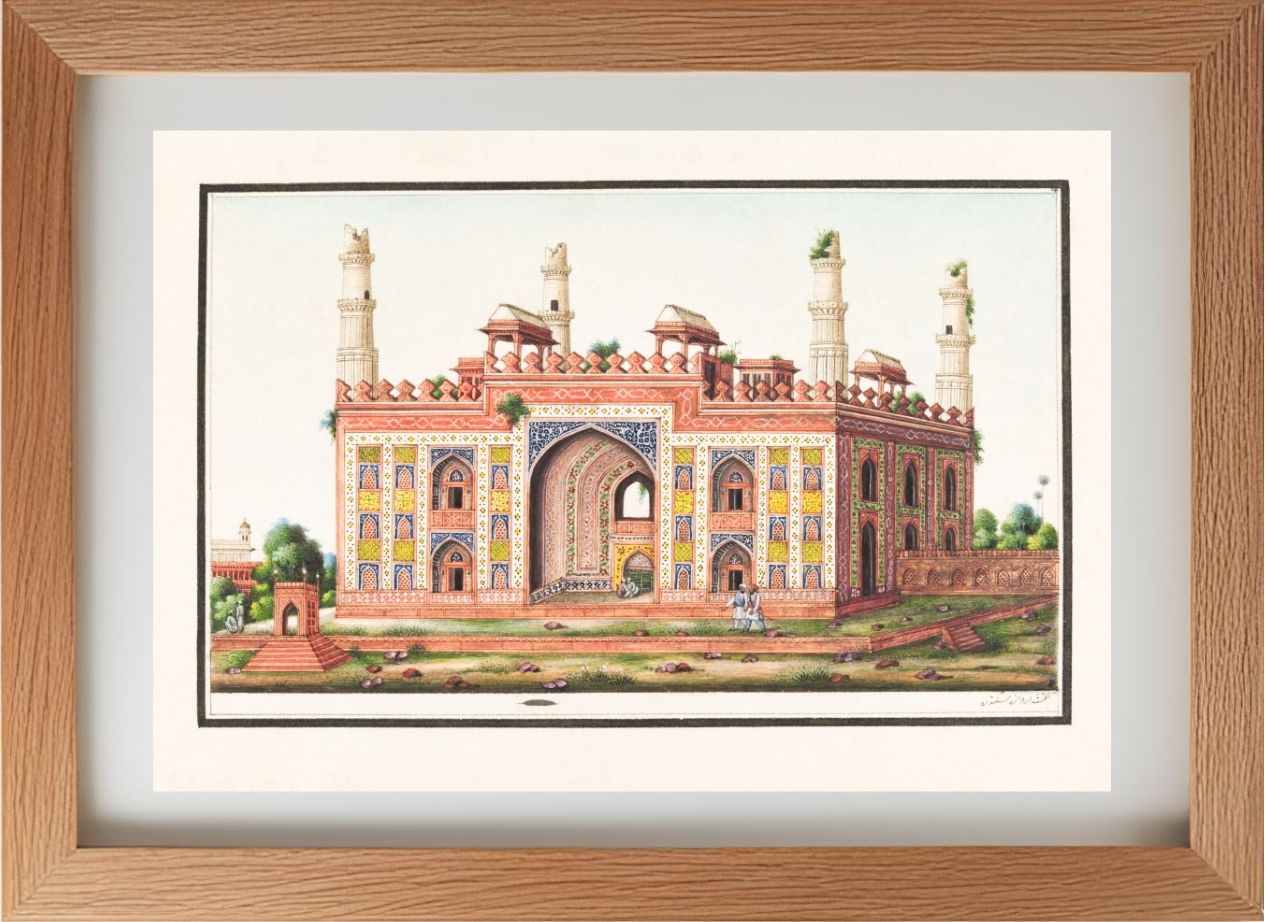 Entrance gatehouse to Akbar's mausoleum, Sikandra