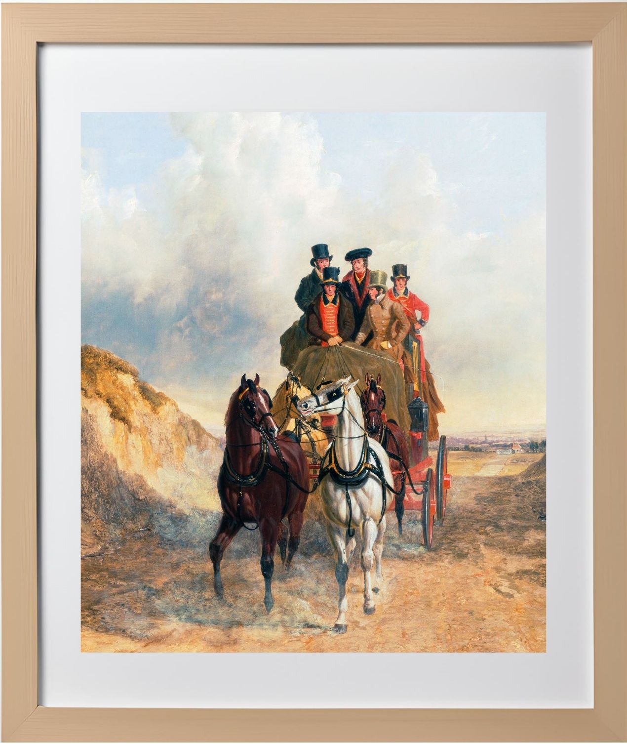 The Royal Mail Coach on the Road