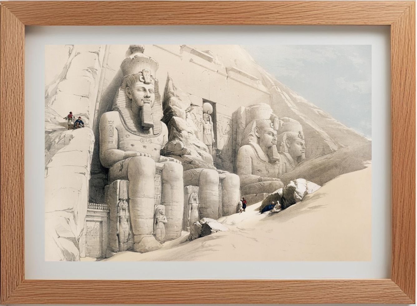 The Great Temple of Aboo Simble Nubia