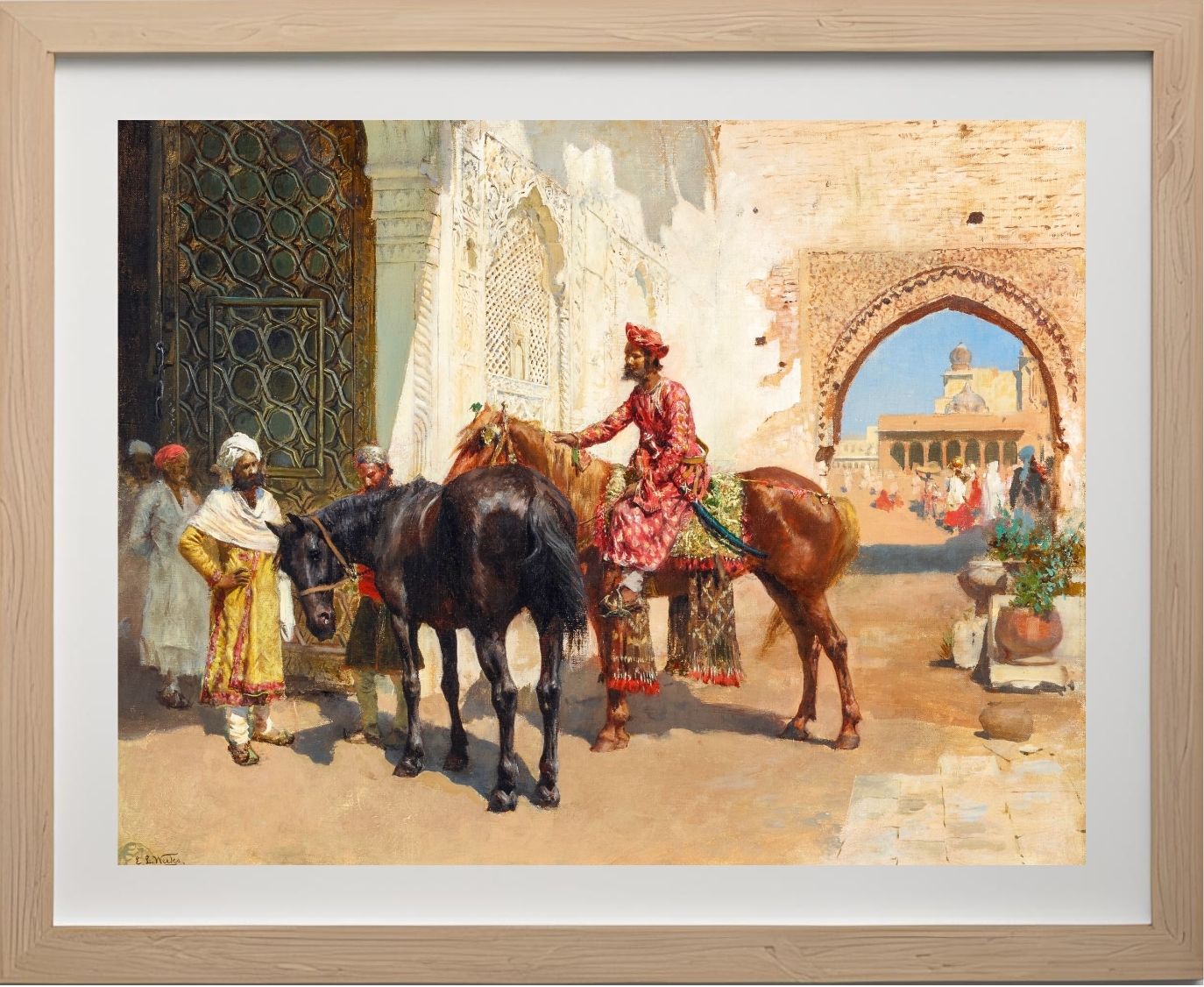 Persian Horse Seller, Bombay