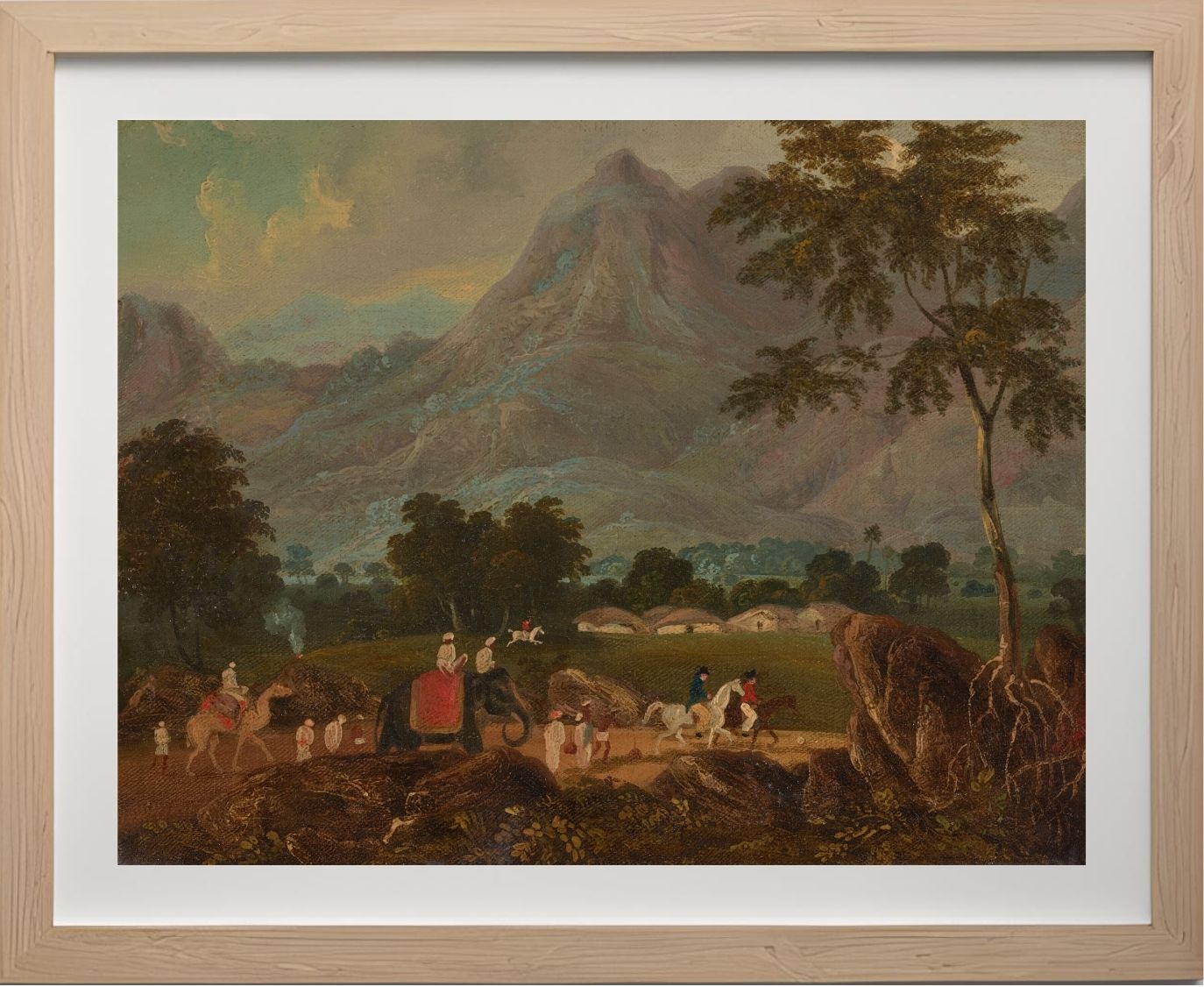 The road from Calcutta to Patna with an elephant and a camel