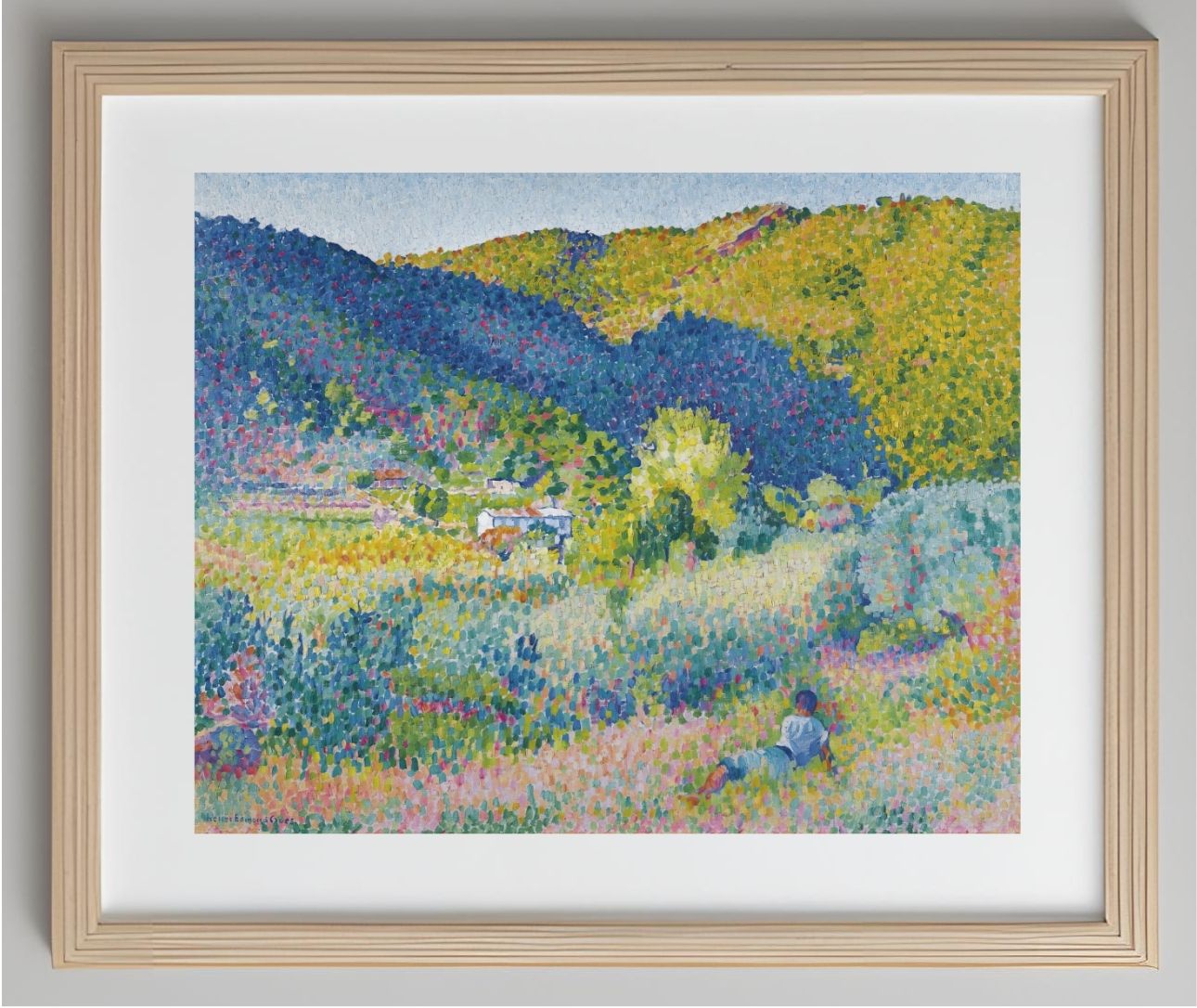 Paysage De La Chaine Des Maures