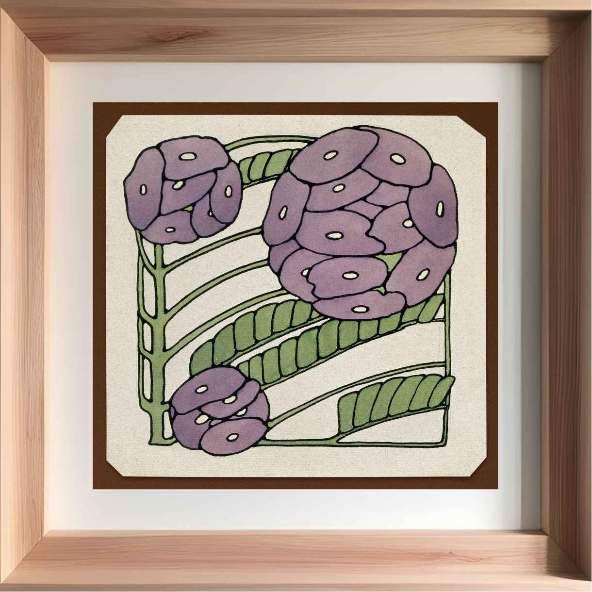 Purple Stylized